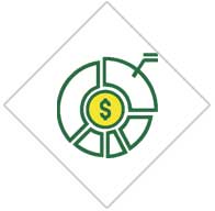 Money Pie Chart Icon